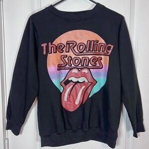 CLEAR-OUT The Rolling Stones Women’s Graphic Crewneck Sweatshirt